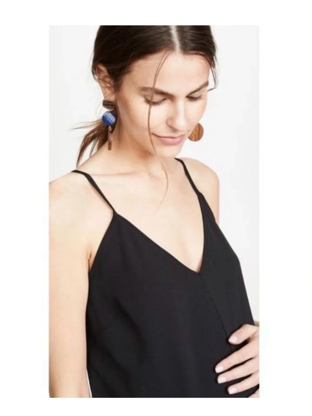 Hatch The Georgie Jumper Jumpsuit Black Size 0 Maternity XS Small 0 2 Casual